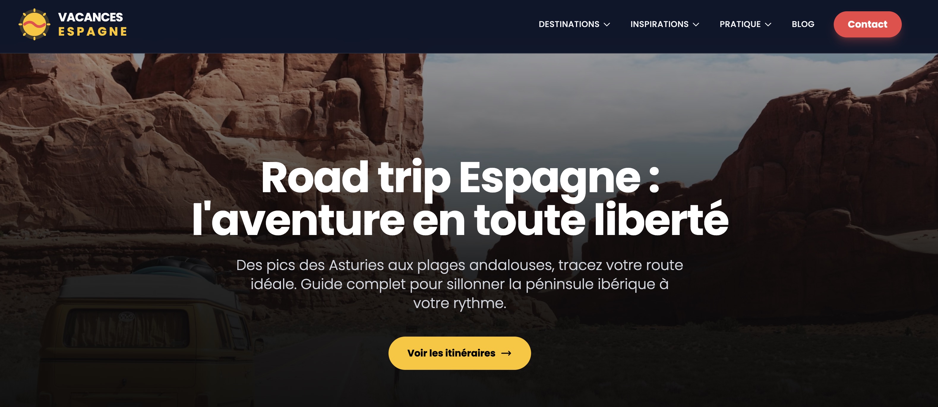 Site voyage vacances en Espagne